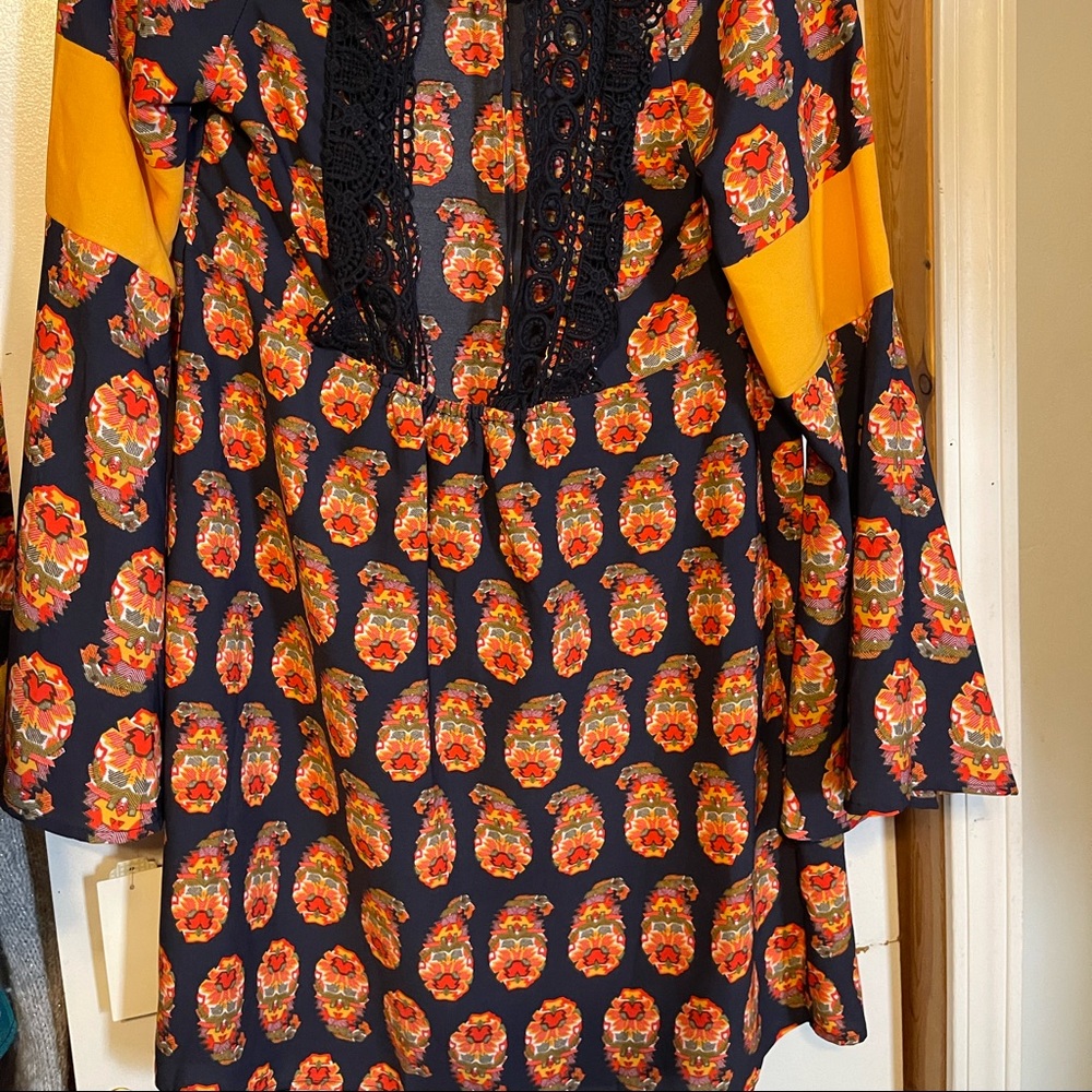 Gianni Bini - Roadhouse Blues Dress - Size Large - New With Tags